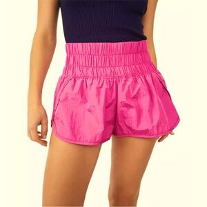 FP Movement The Way Home Shorts pink/fuchsia like new athletic shorts